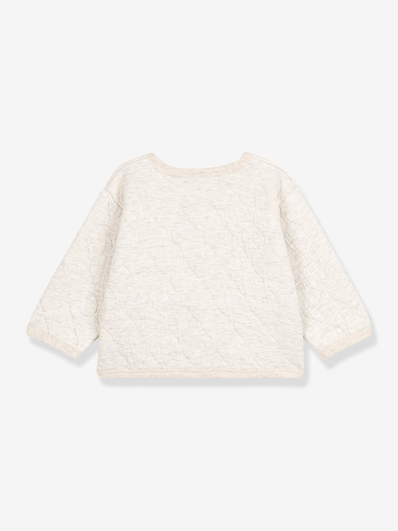 Cardigan bébé en tubique matelassé