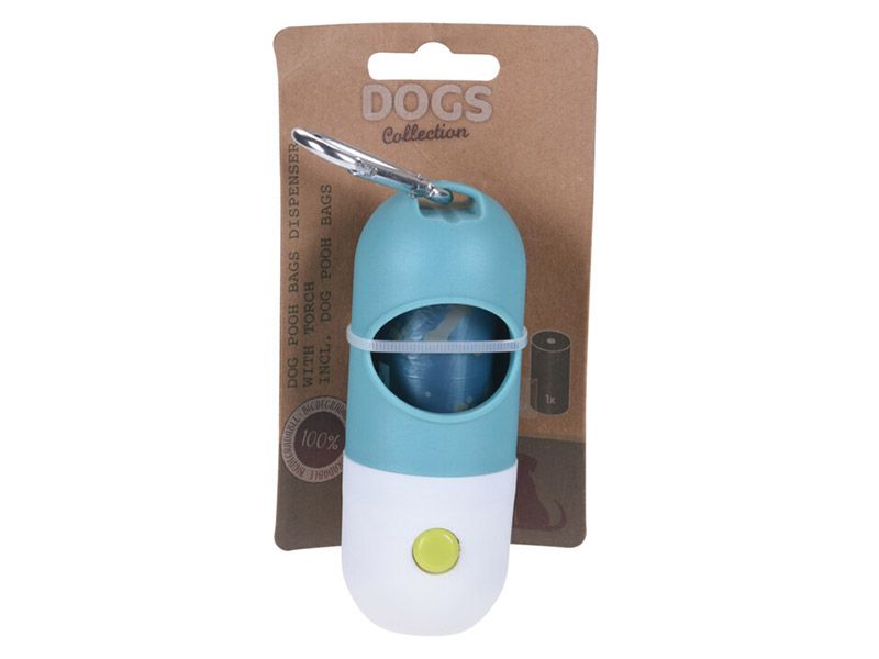 Dogs Collection Hundebeutelhalter mit Taschenlampe