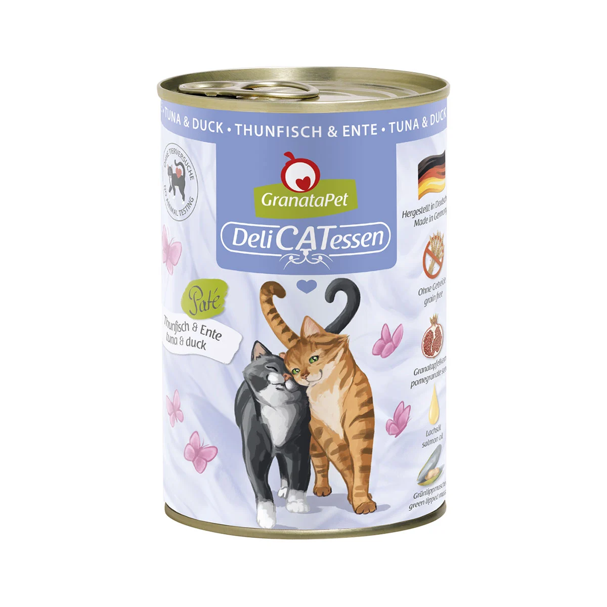 GranataPet Katze - Delicatessen Dose Thunfisch & Ente