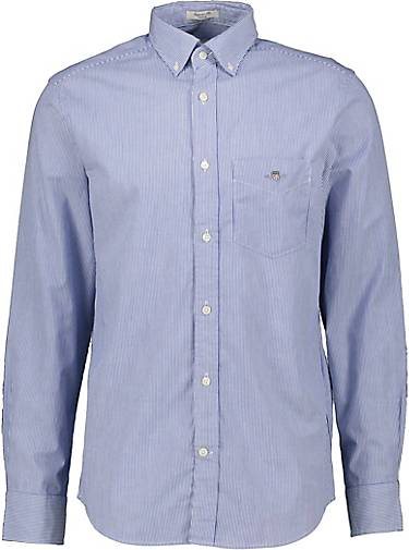 GANT Herren Hemd aus Baumwoll-Popeline Regular Fit