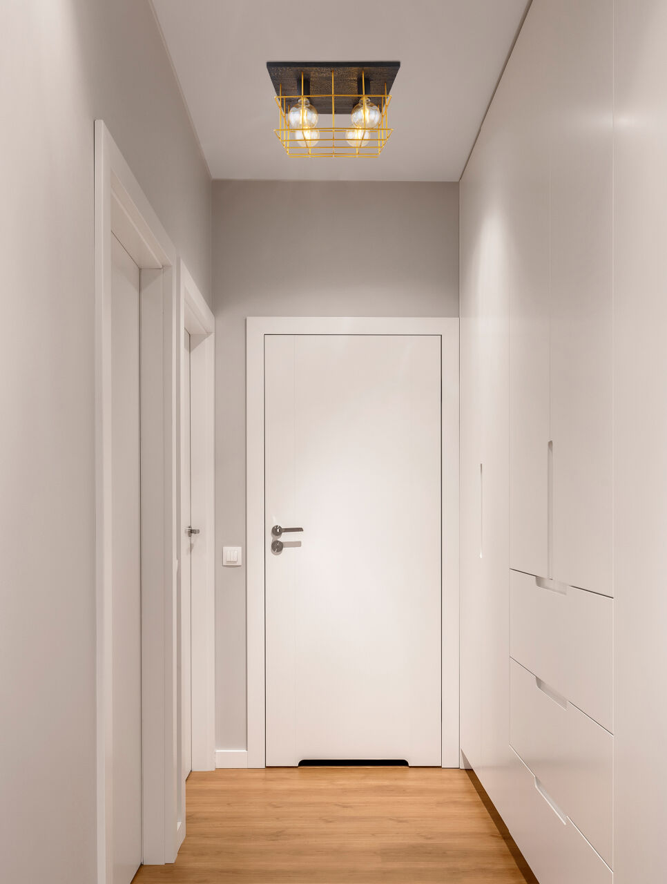 Globo Lighting - MERRIL - Deckenleuchte Metall schwarz, 4x E27