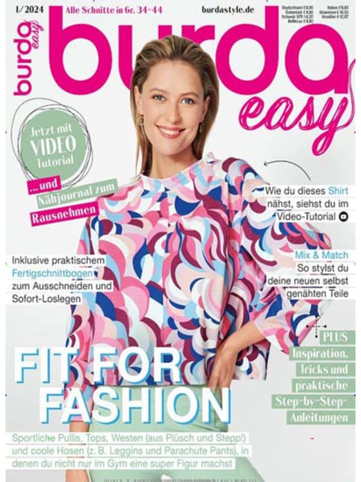Hubert Burda Media 4 x BURDA EASY Zeitschrift (Gutschein für Jahres Abo) günstig kaufen onesize