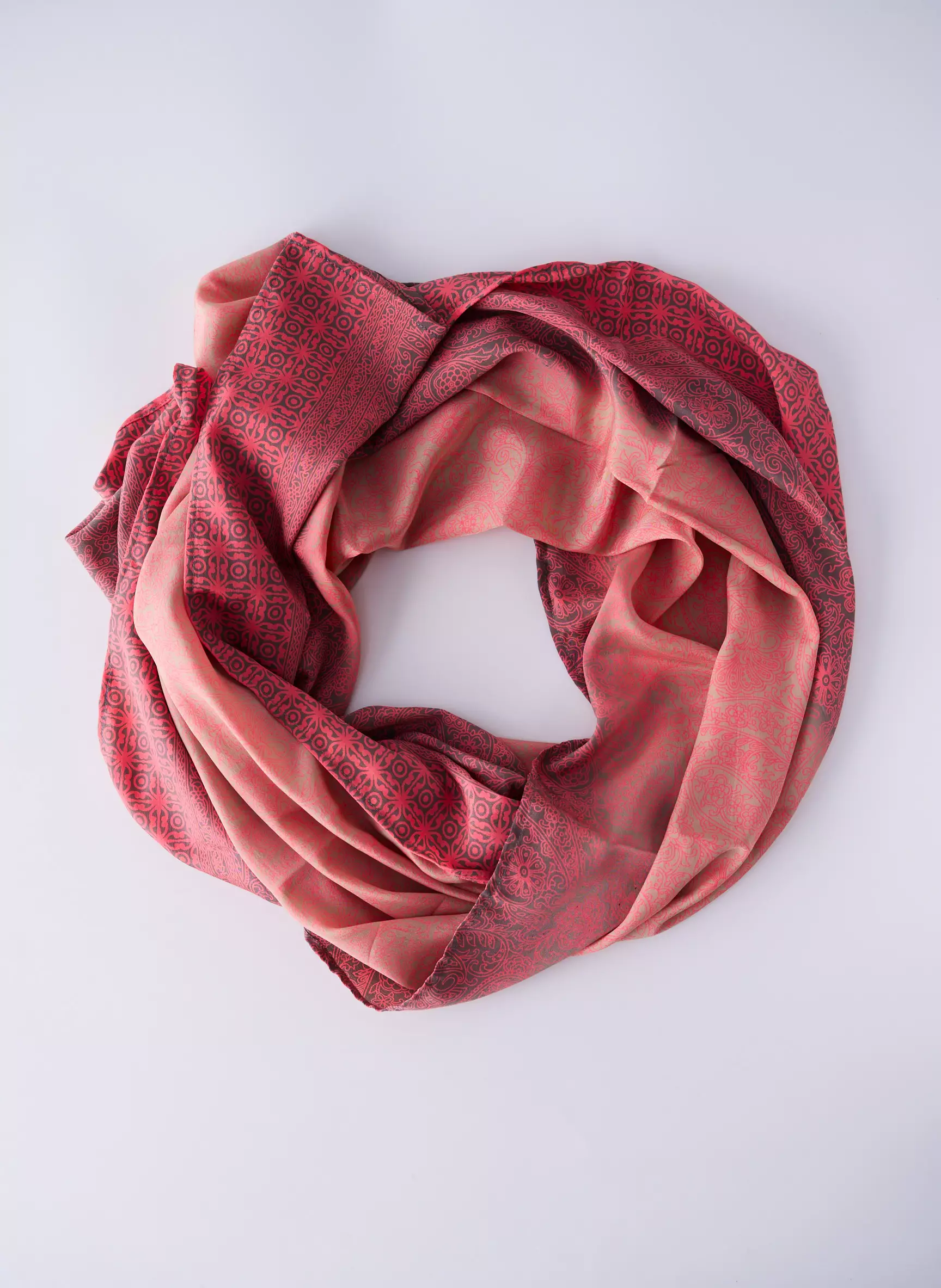 Lauren Vidal Foulards Femme couleur rose