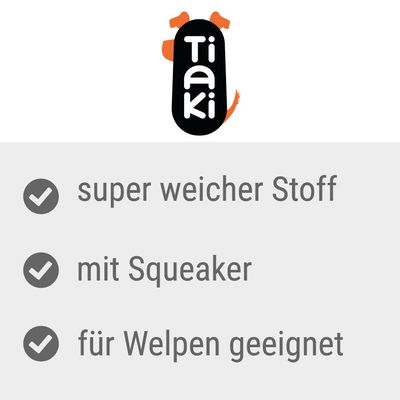TIAKI Hundespielzeug Eule Dou Dou