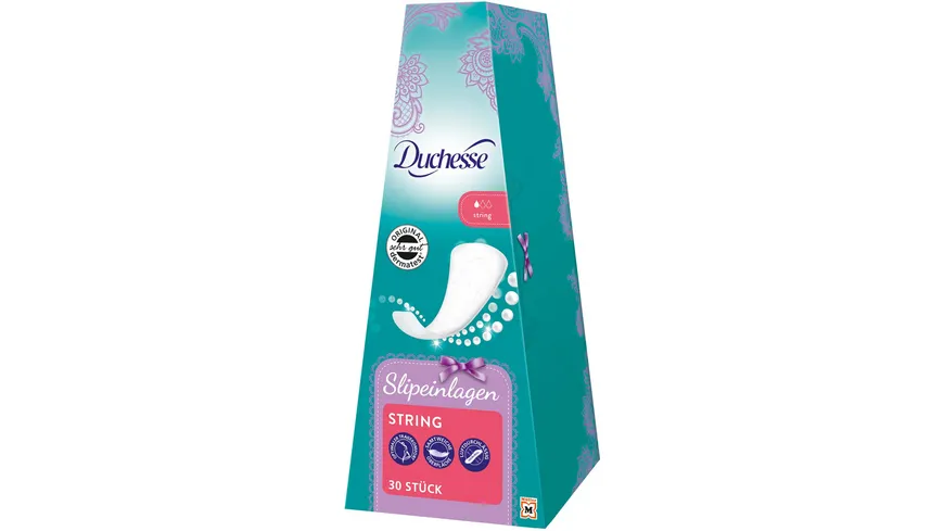 Duchesse Slipeinlagen String, 30 Stück