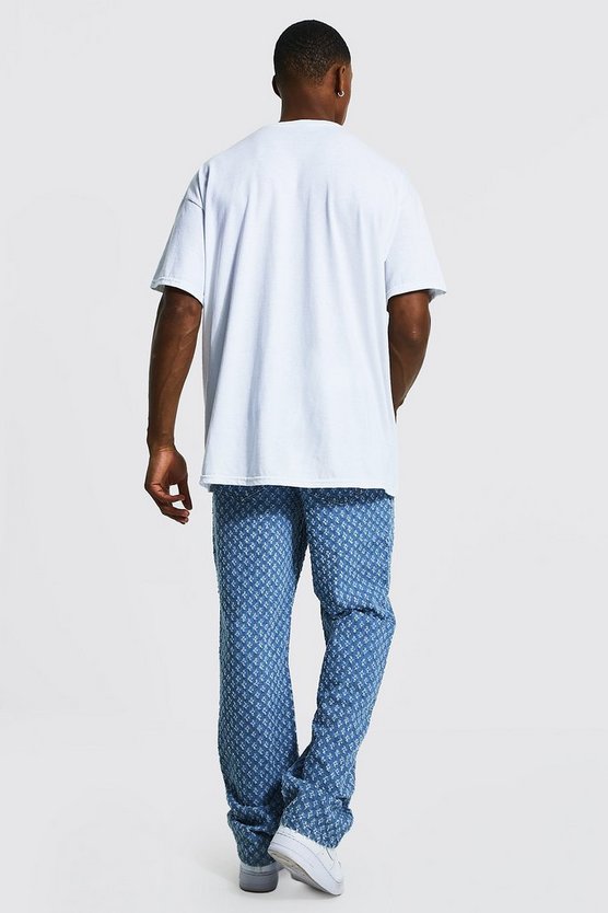 Lockere Jeans mit Rissen