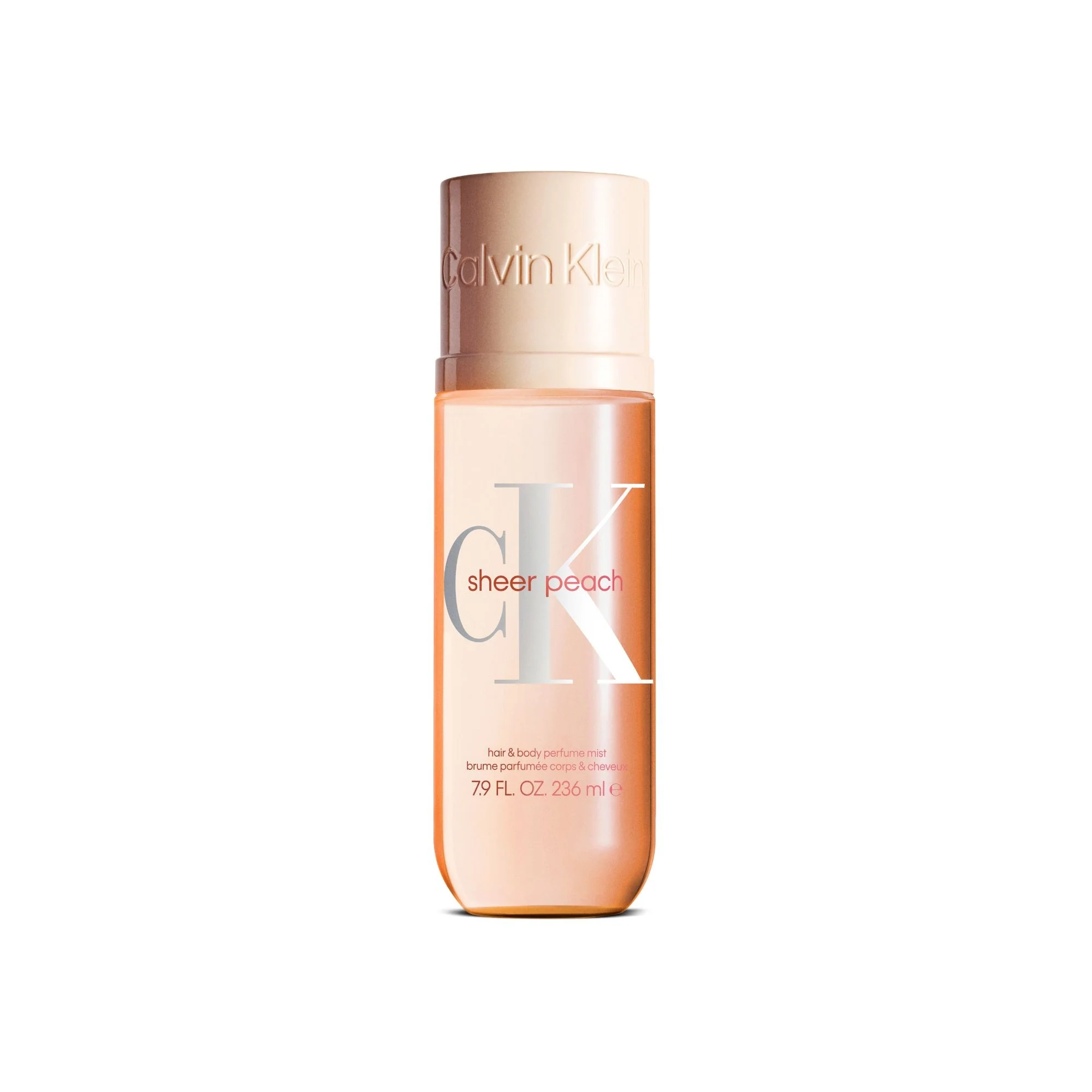 CK Body Mist Sheer Peach - Unisex Agua Aromática, Agua Aromática