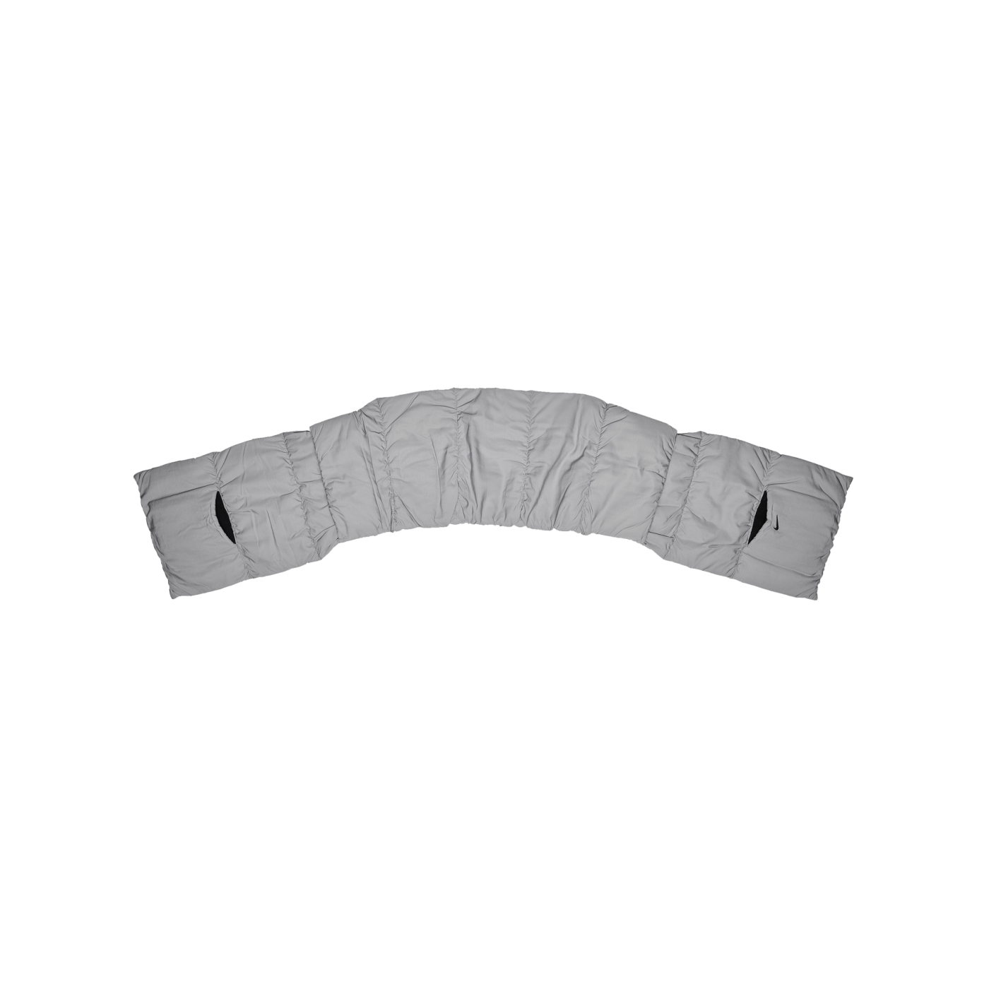 Nike Quilted Neckwarmer Grau Schwarz F059