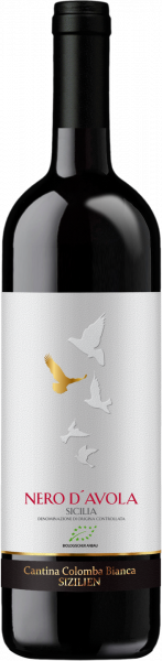 Colomba Bianca Bio-Nero d Avola Sicilia DOC Colomba Bianca Italien  trocken - 6er Karton