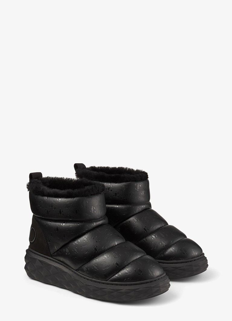 Skórzane botki Jimmy Choo Xan z logo