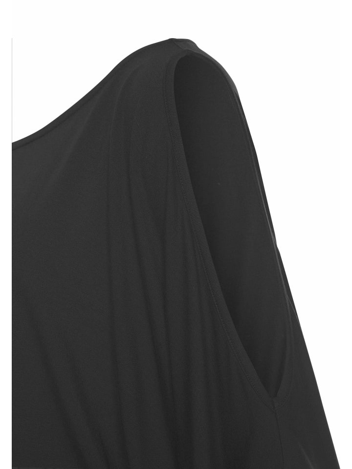 Buffalo Jerseykleid in schwarz günstig kaufen