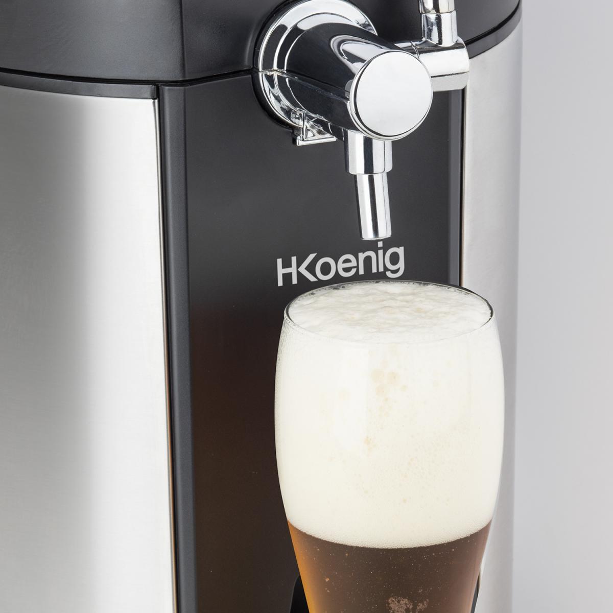 H.Koenig Bierzapfanlage BW1890, Temperatur von 2 °C bis 12 °C