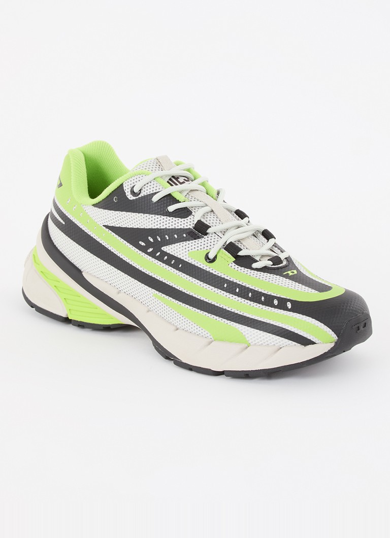 Sneakers Diesel D-airspeed con dettagli in mesh
