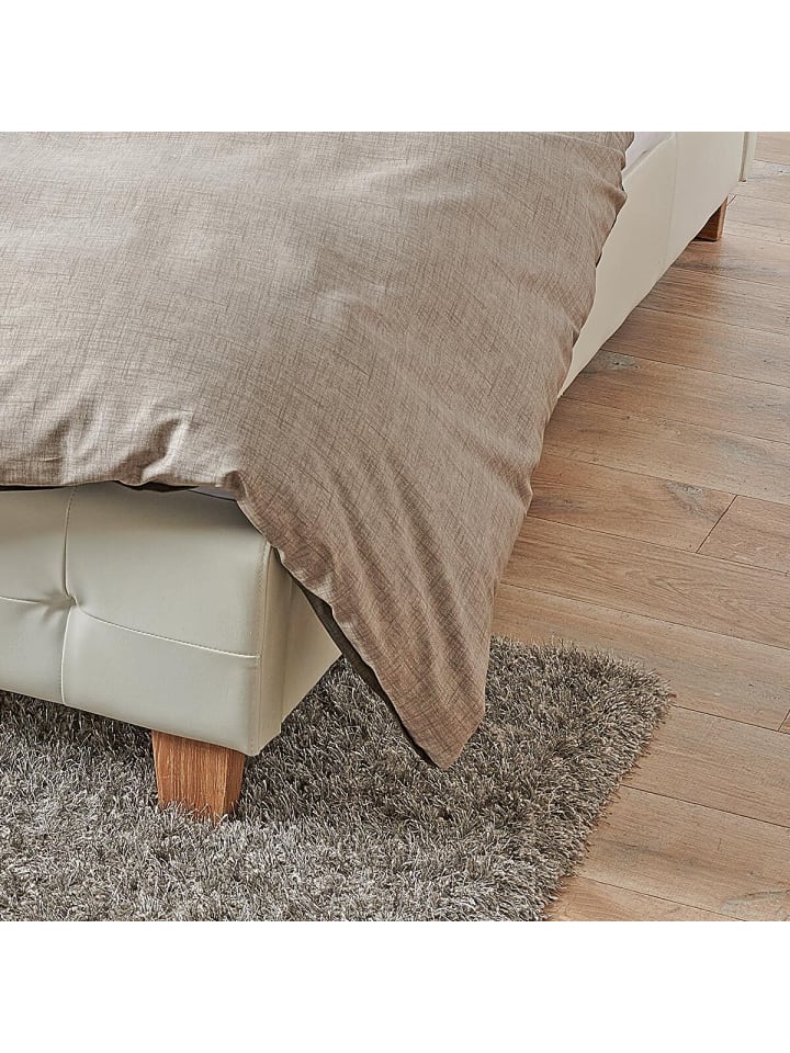 Traumschlaf Bettwäsche Texture in dunkelgrau günstig kaufen