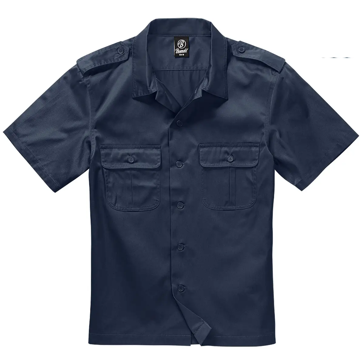 US Hemd kurzarm navy-blau