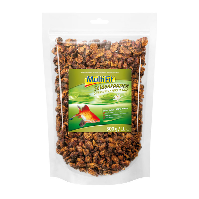 MultiFit Ergänzungsfutter MultiFit Seidenraupen 300g
