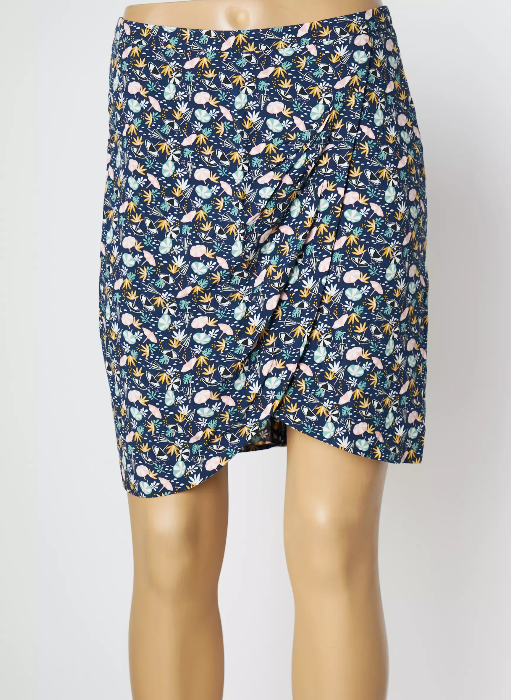I Code By Ikks Jupes Courtes Femme couleur bleu