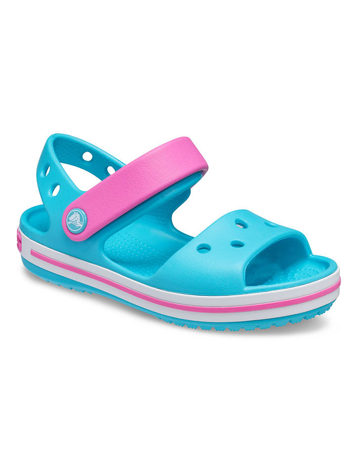 Crocs Sandalen in Hellblau günstig kaufen