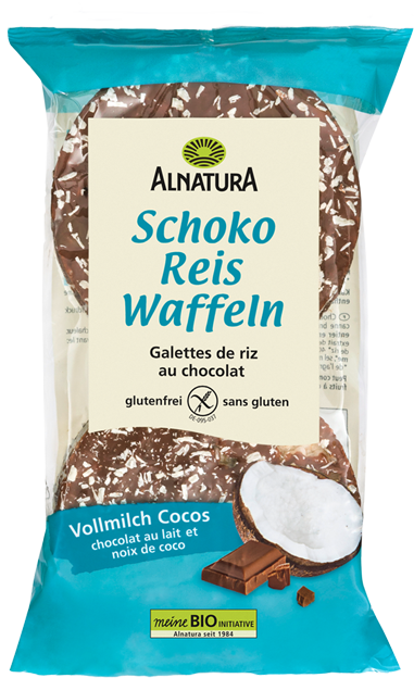 Alnatura Bio Reiswaffeln Vollmilch Cocos