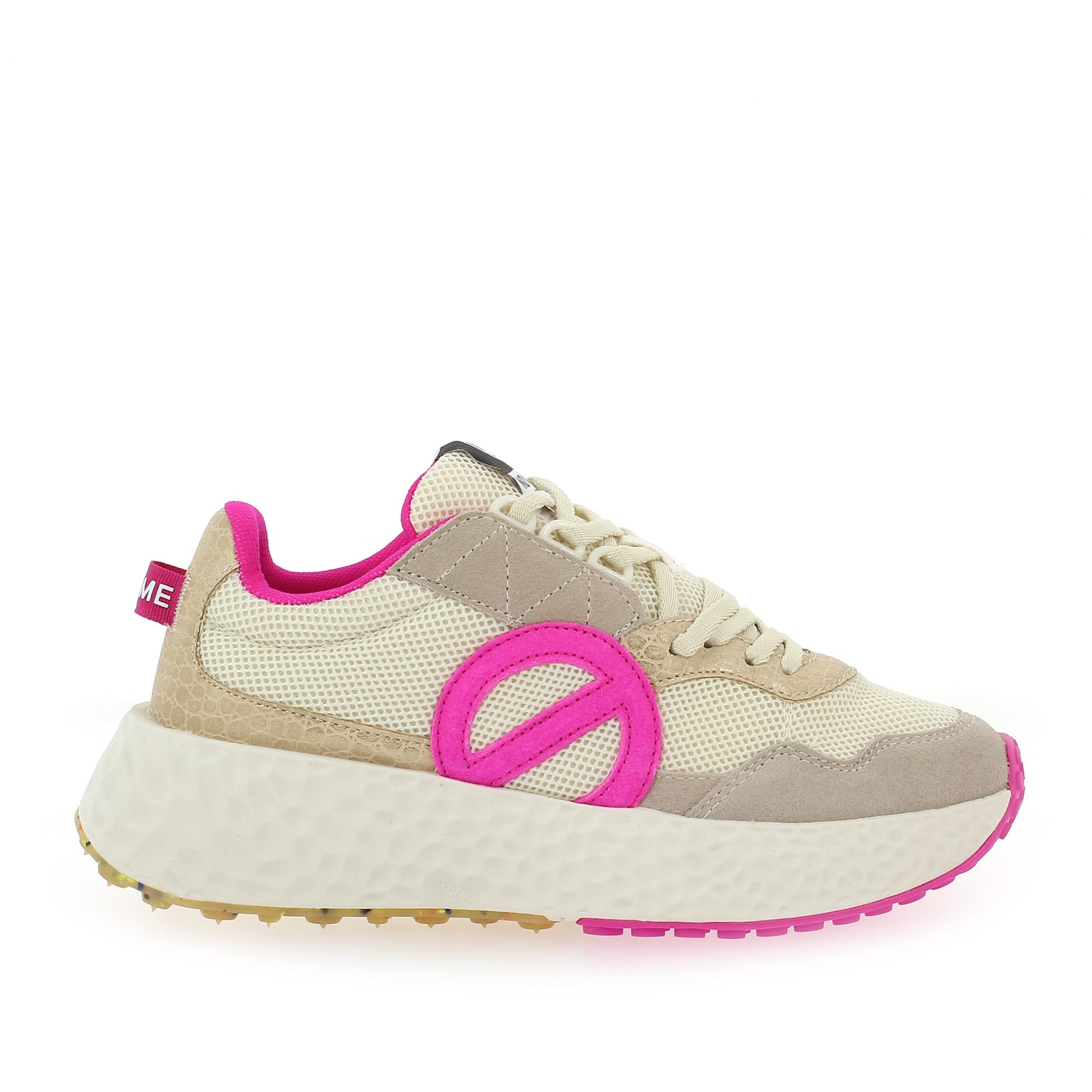 No Name  CARTER JOGGER - Crème Fuchsia