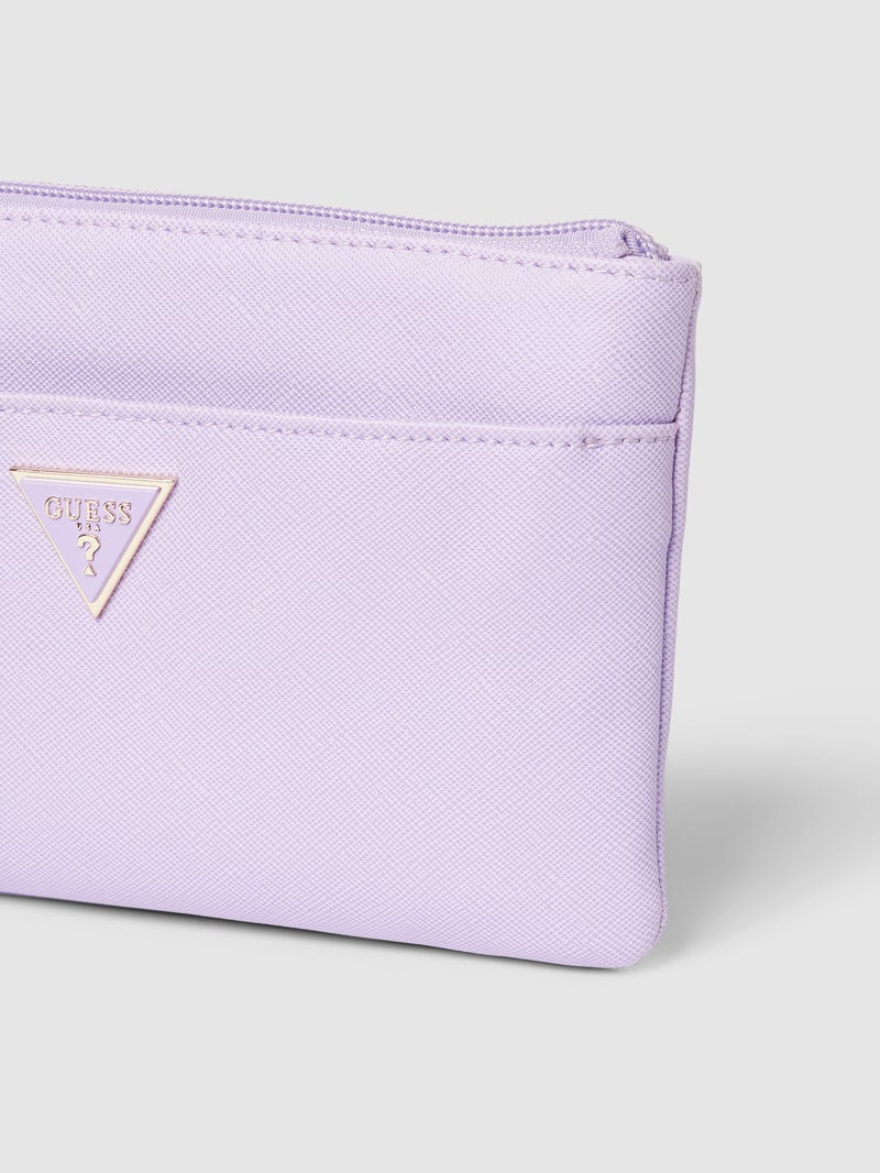 Portemonnaie mit herausnehmbarer Tasche in flieder