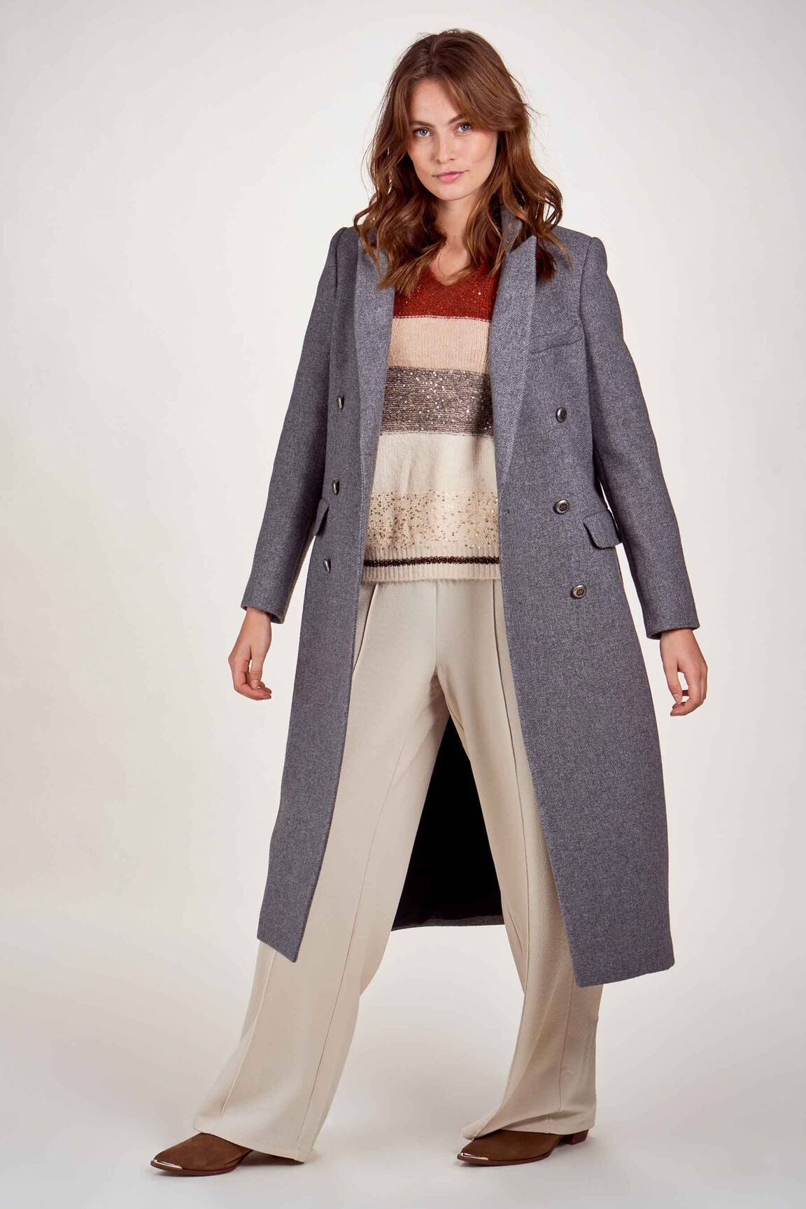 Kocca Manteaux Longs Femme couleur gris