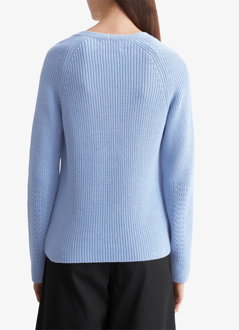 Marc O'Polo Rib-knit V-neck pullover