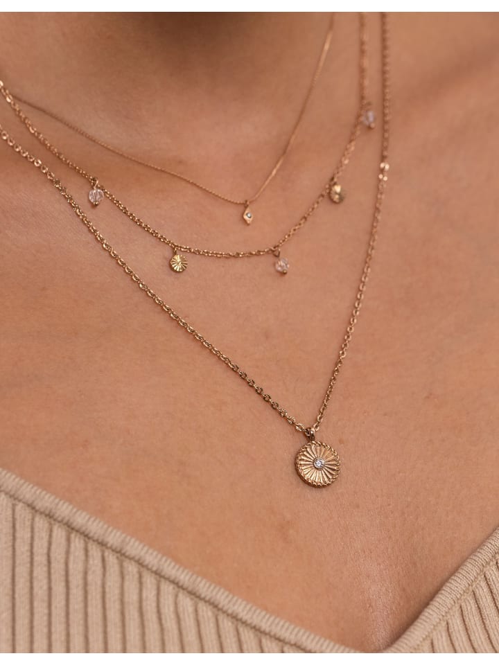 PURELEI Halskettenset Kaipo in Rosegold günstig kaufen onesize