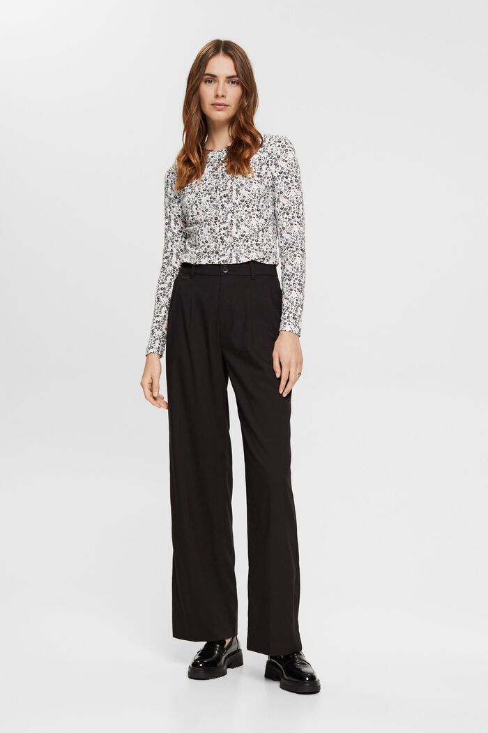 Longsleeve mit Allover-Print