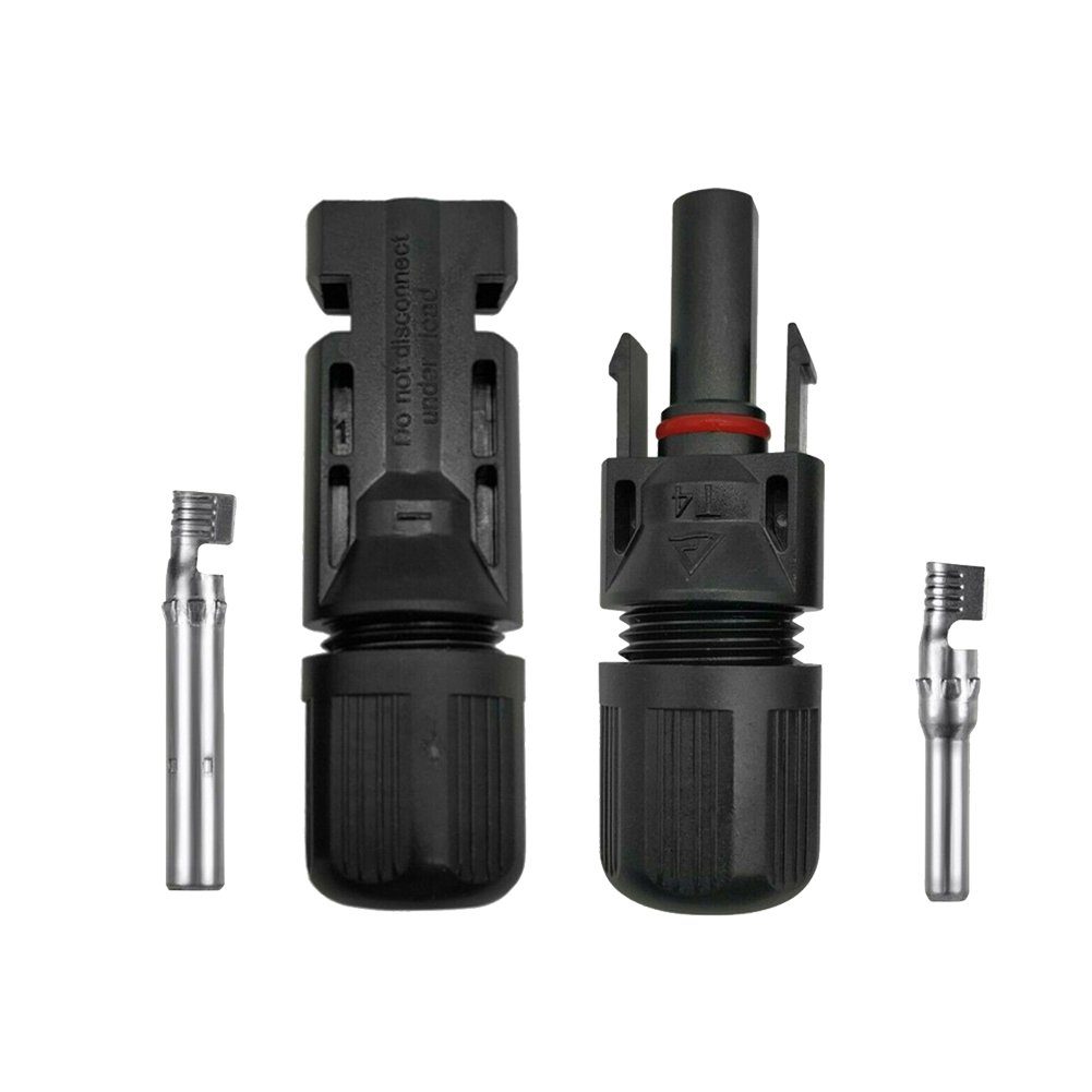 Orbeet Solaranlage 10 Paar MC4 Solarstecker Stecker Kabel Buchse Kupplung Solaranlage, (Set, 10-St., Stecker), 1000V für 2,5 / 4 / 6 mm2 Solarkabel