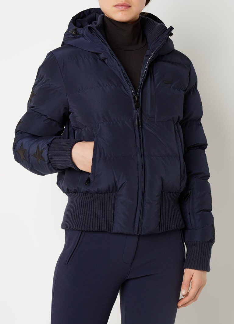 Chaqueta de esquí Airforce Taos con bolsillos con cremallera y capucha.