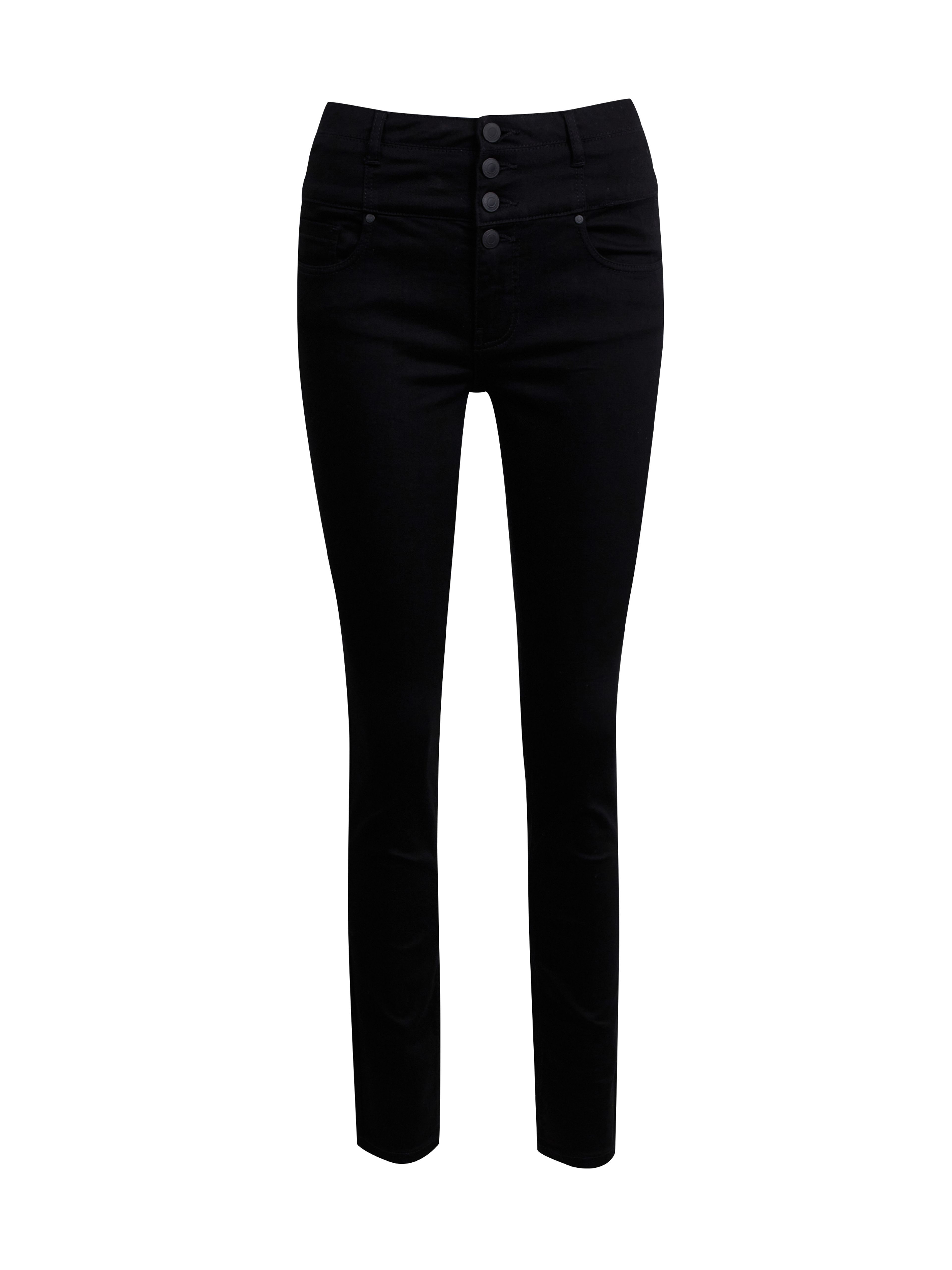 Schwarze Skinny-Fit-Jeans Damen ORSAY