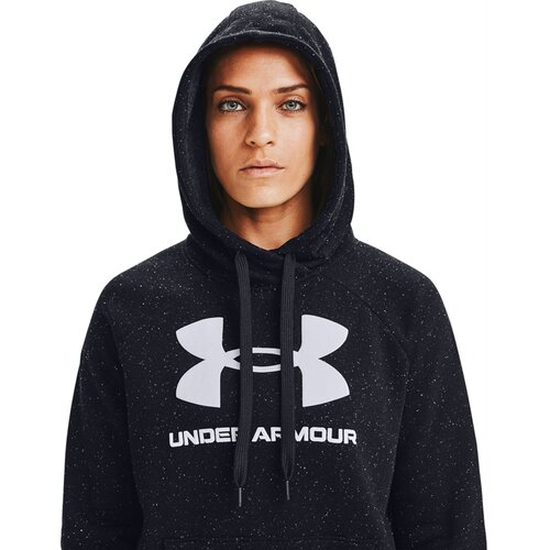 DAMEN LANGARM RIVAL FLEECE LOGO HOODIE