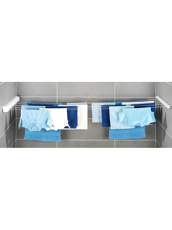 Wenko Wand-Wäscheleine in Weiß - (B)47,5 cm günstig kaufen onesize