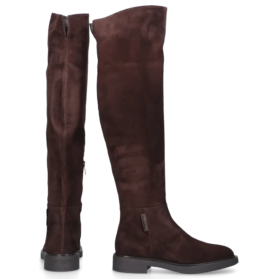 Gianvito Rossi - Stiefel LEXINGTON Veloursleder - braun