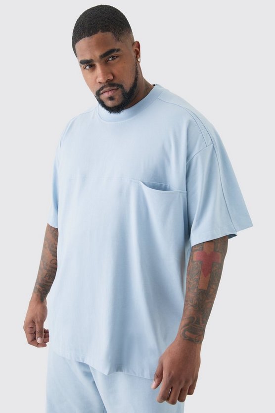 Plus Oversize T-Shirt & Cargo-Shorts