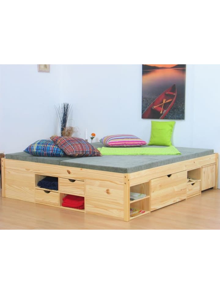 ebuy24 Doppelbett Claas Holz 146 x 209 cm günstig kaufen onesize