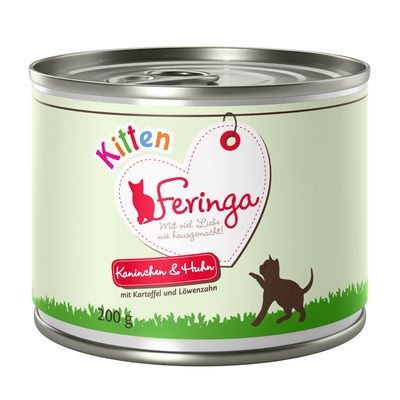 Sparpaket Feringa Classic Meat Menü Kitten 24 x 200 g