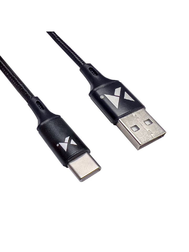 Wozinsky Ladekabel Schnellladekabel USB - USB Typ C 2,4A 1m in Schwarz günstig kaufen onesize