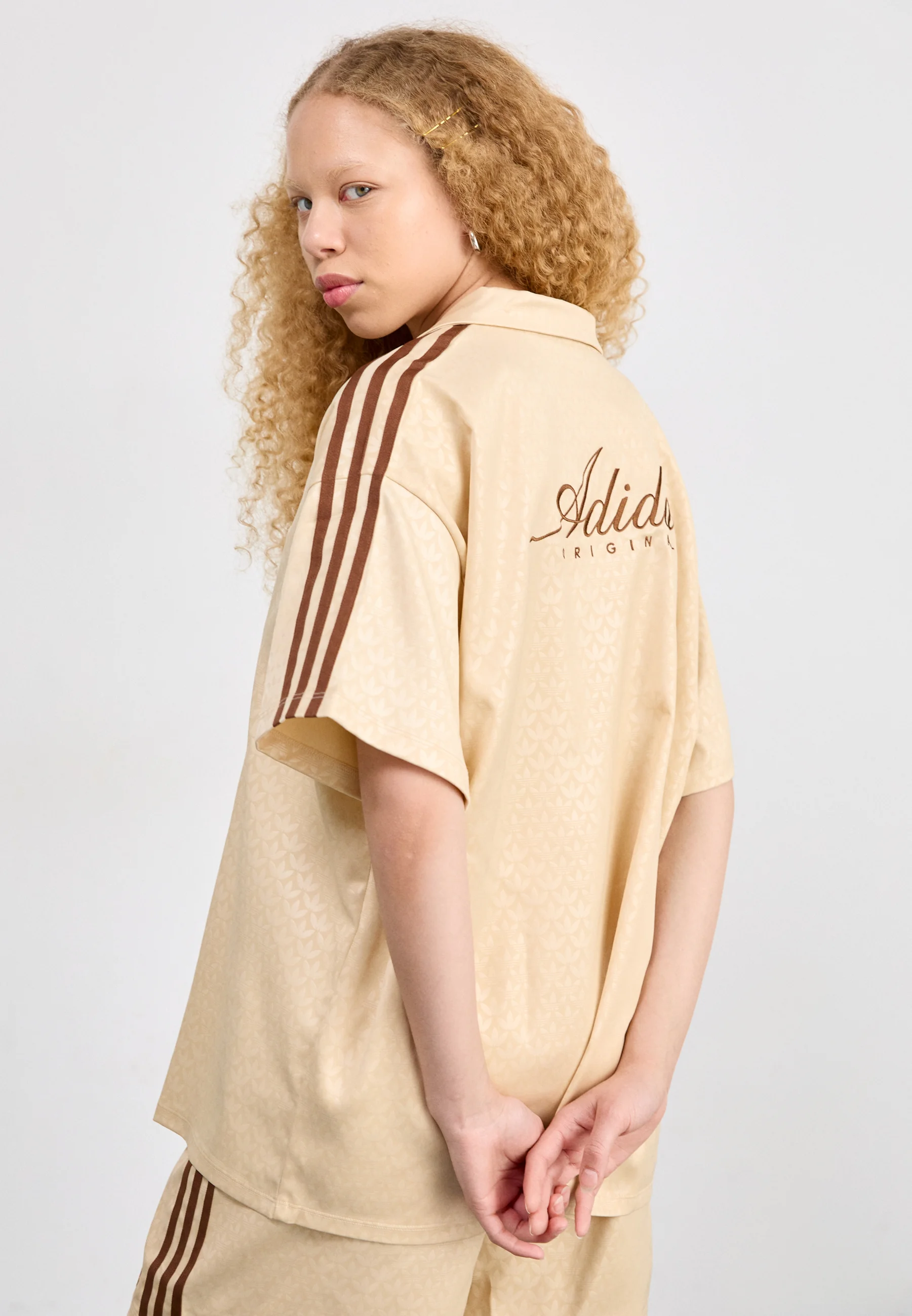 adidas Originals FASHION MONOGRAM BOWLING - Camisa