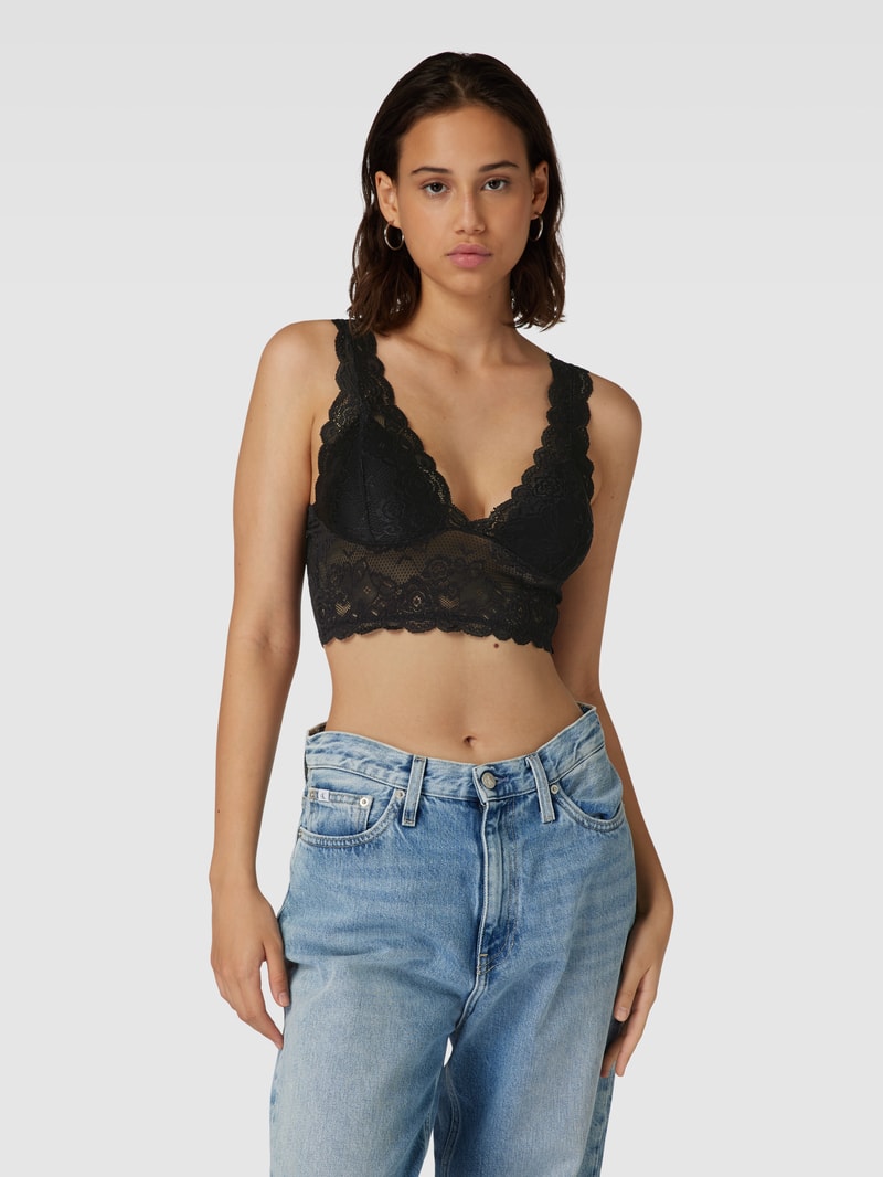 Bralette aus Spitze Modell 'CHLOE' in schwarz