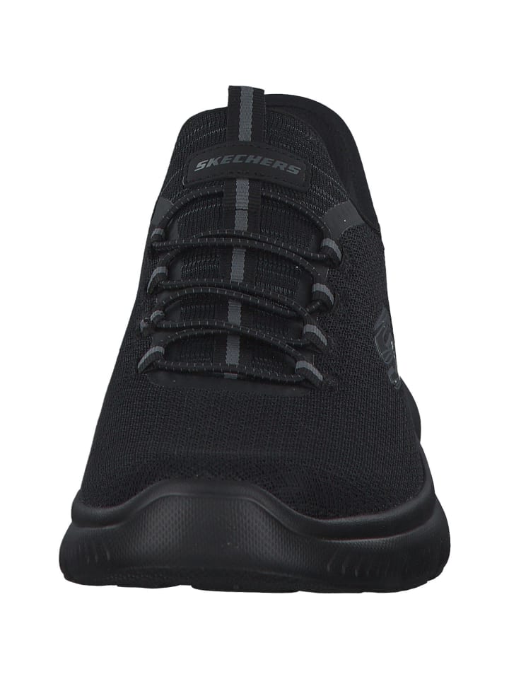 Skechers Slip-On-Sneaker in Schwarz günstig kaufen