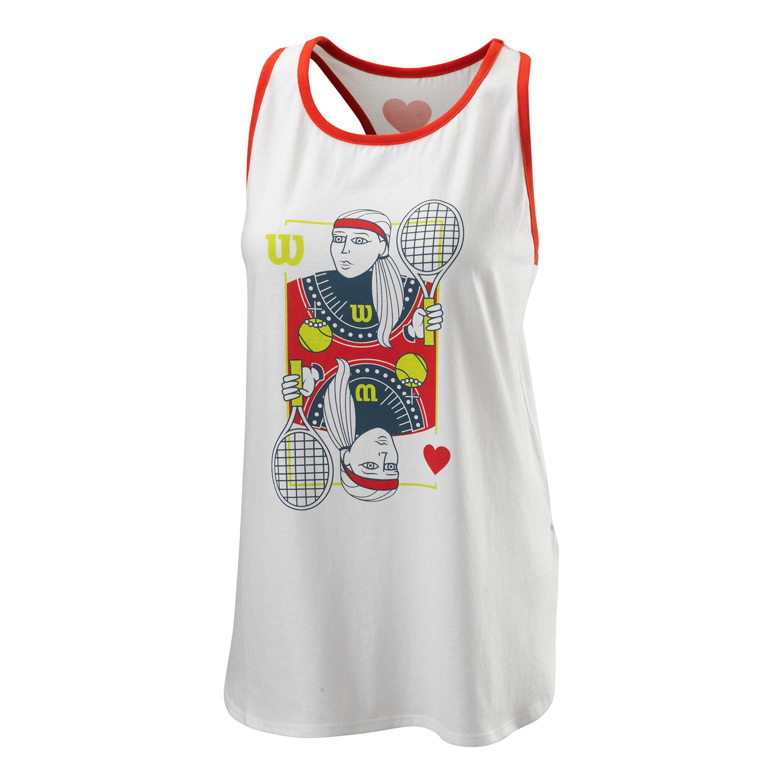 Queen Tech Tank-Top Damen - Weiß