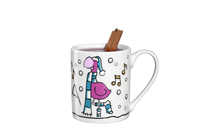 LEONARDO Tasse Flamingo Natale