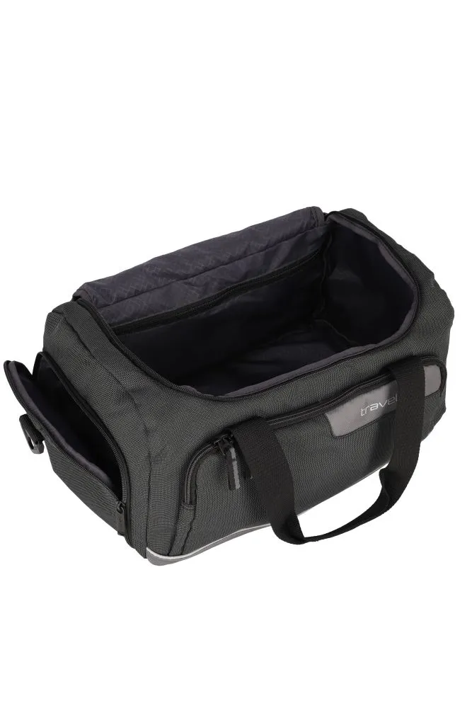 Travelite VIIA Kofferset 4 Rollen Größe L\/M\/S + Reisetasche - Schiefer