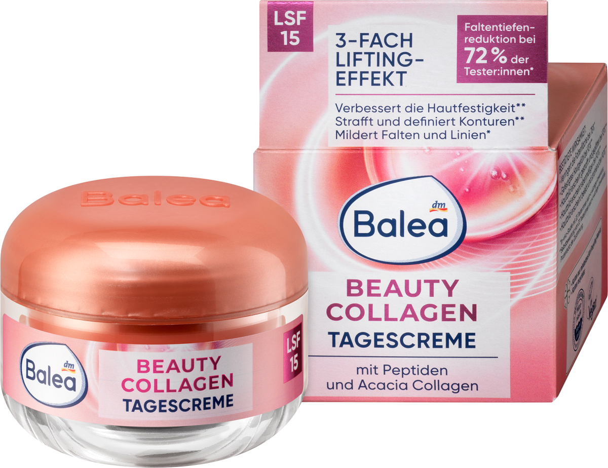 Gesichtscreme Beauty Collagen LSF15, 50 ml