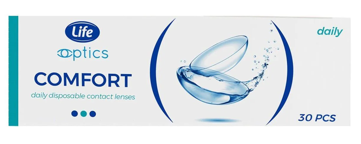 Life Optics Comfort dnevne kontaktne leće, -01.50