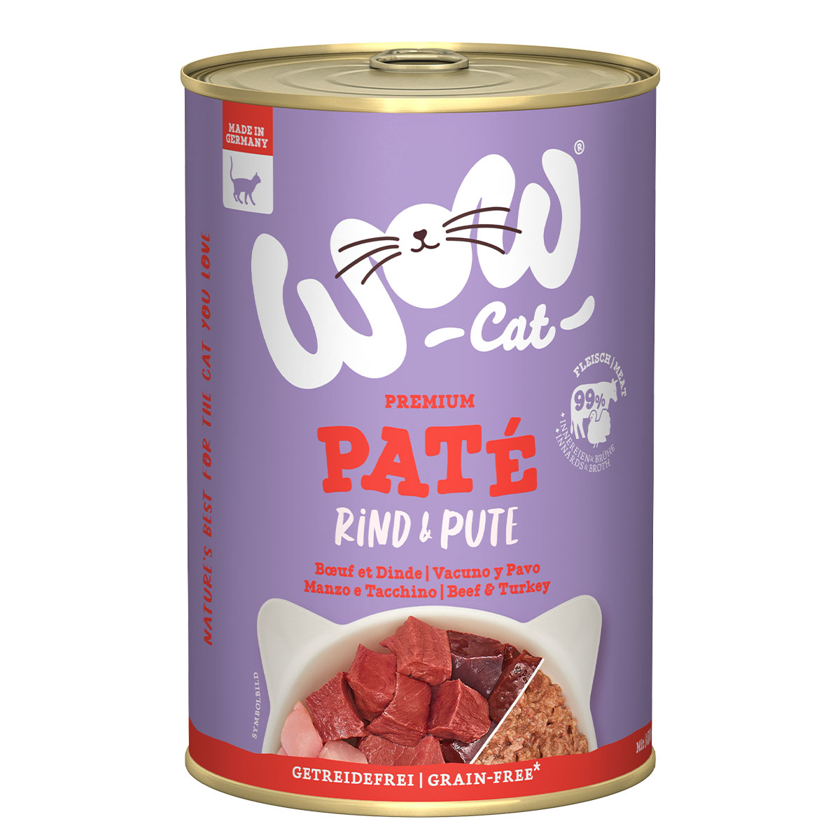 WOW CAT Adult Rind & Pute günstig kaufen bei ZooRoyal