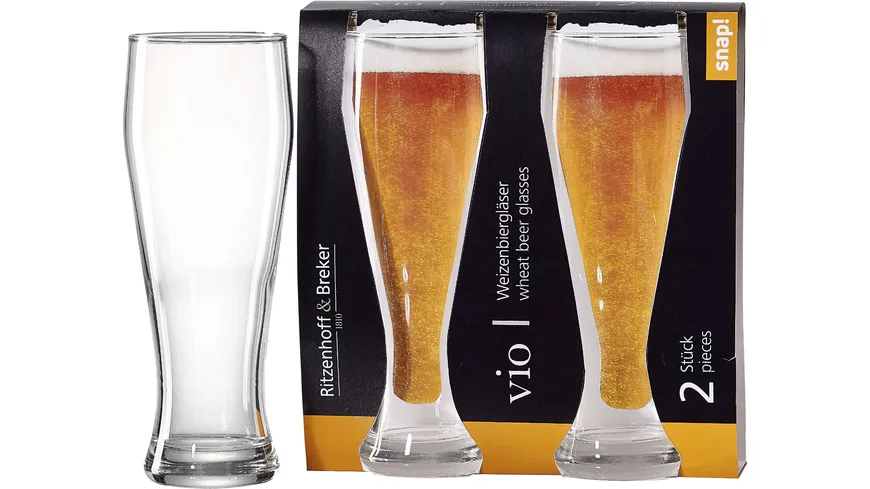 Ritzenhoff & Breker Weizenbierglas Vio 2er Set