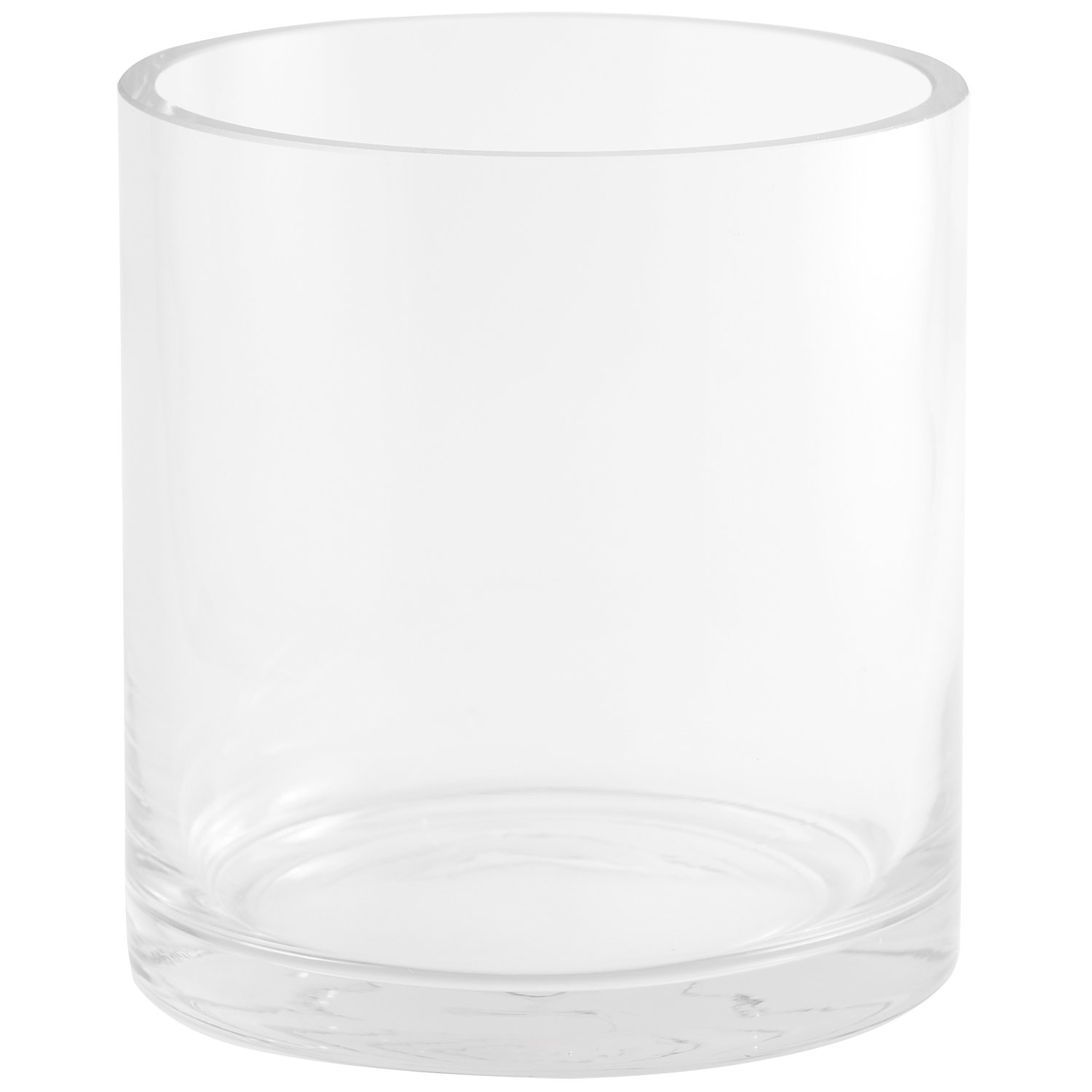 Glasvase, rund, 13,5 cm, 12,5 cm Ø